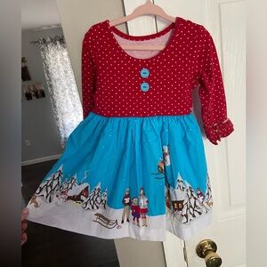 Eleanor Rose Christmas Carol dress